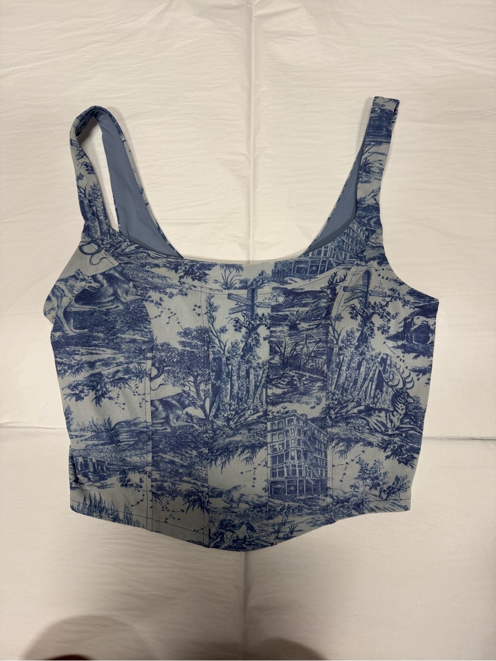 Huntress Toile Mesh Corset Top